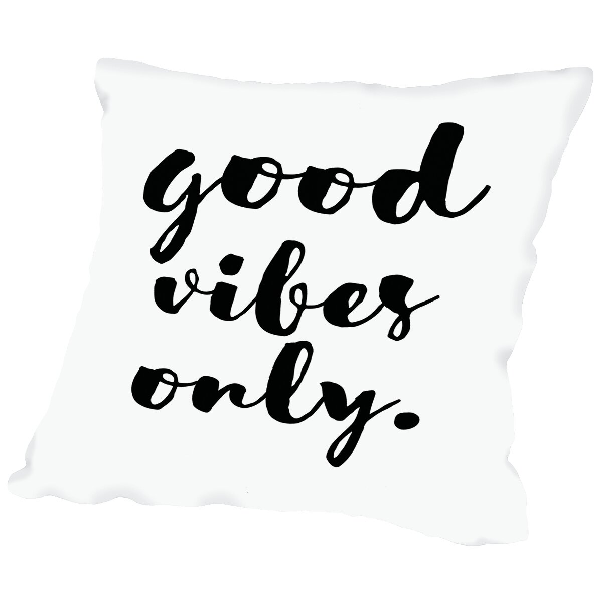 Good vibes 2024 throw pillow