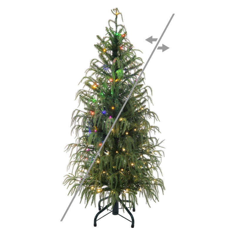  Arbre de Noël artificiel pin 4,5 pi x 26 po Norfolk, H 4,5 pi