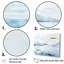 Minimal Glacier In Antartica - ensemble d'art mural sur toile Glacier-321959619-321959623