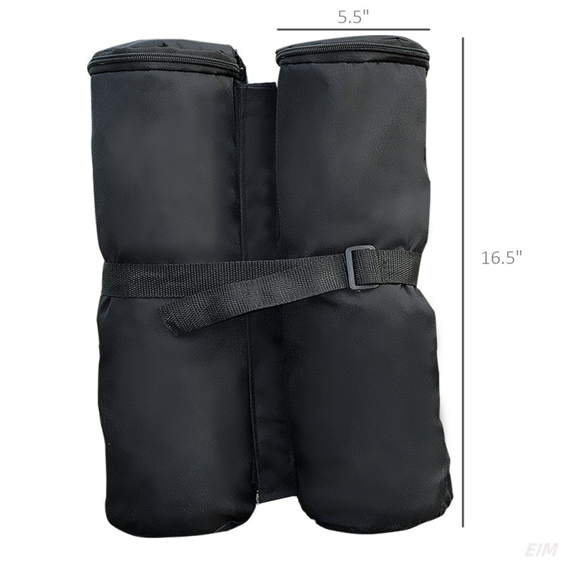 L'auvent pèse des sacs pour la stabilité, un ancrage de sacs de sable pour la tente escamotable, ensemble de 4 (auvent)