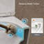 HOROW Wall Hung Bidet Toilet with Side Control, 360° Adjustable Nozzle, Warm/Cold Water, Rimless Design, Soft-Close Seat, White