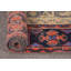 Petit tapis 2,6 x 4,8 pi, tapis turc, tapis de chambre rouge, tapis modernes, tapis géométriques, tapis rétro