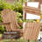 Aspelare Cedar Foldable Outdoor Adirondack Chair-797889725