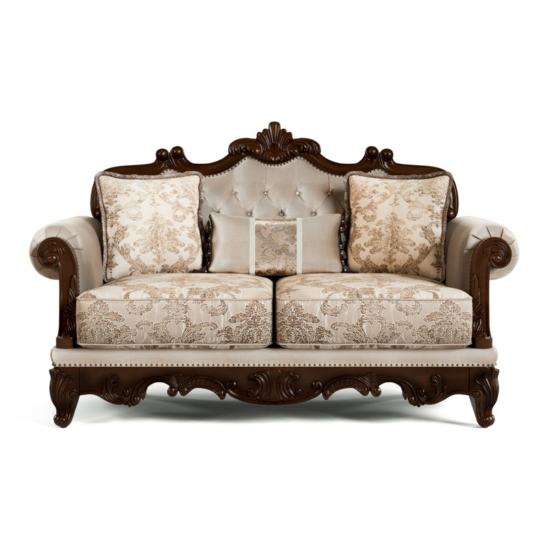 Canapé Barbato, Brun, H 44,5 po x l 69,5 po x P 38,25 po