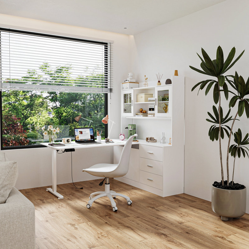 Bureau ergonomique assis-debout avec contrôleur de mémoire