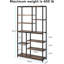 Huizenga à structure métallique avec tablettes ouvertes