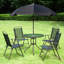 Steel Patio Dining Set Table,-1082129603