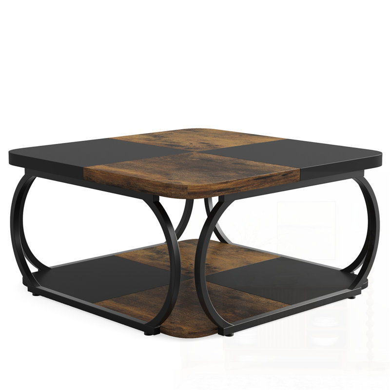 Table basse moderne Modern, Brun