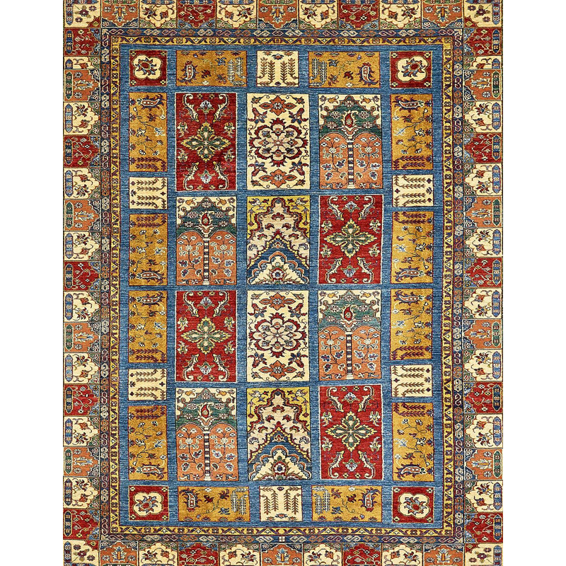 Tapis abstrait moderne 368, Rectangle 7 pi x 10 pi