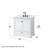 Deborah 36'' Single Bathroom Vanity with Marble Top-40065092-80200775