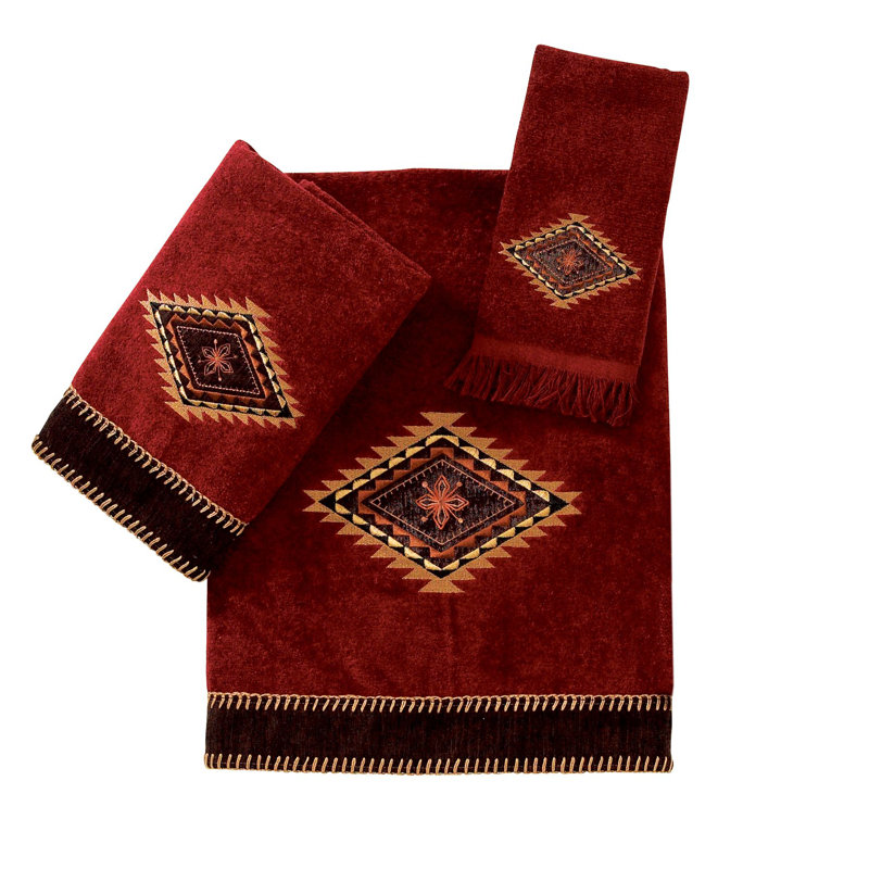 Serviette 100% coton Mohave, Brique