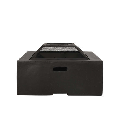 Square Wood Burning Fire Pit