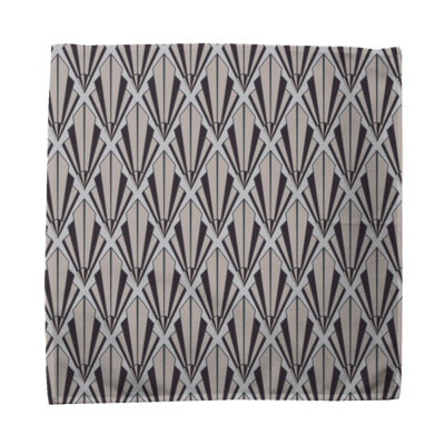 Byrnece 100% Cotton Geometric Square Napkin