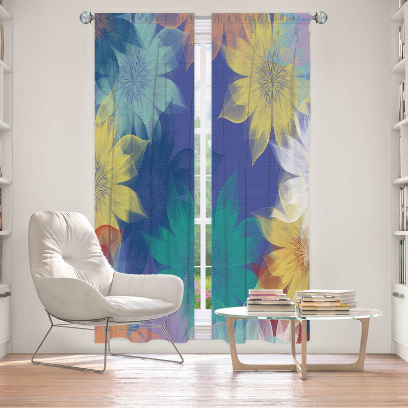 Paire de rideaux obscurcissant en polyester Emilliana, L 20 po x L 52 po