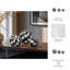Jahlisa Modern Resin Orbs with Geometric Design, Decorative Polyresin Accent - Set of 3-105513908