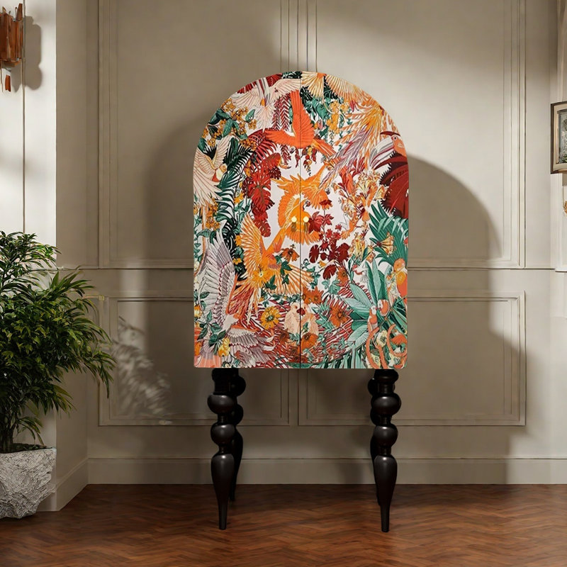 Garde-robe à pattes d'art moderne