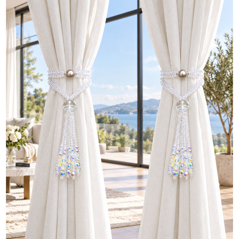 Magnetic Curtain Tiebacks