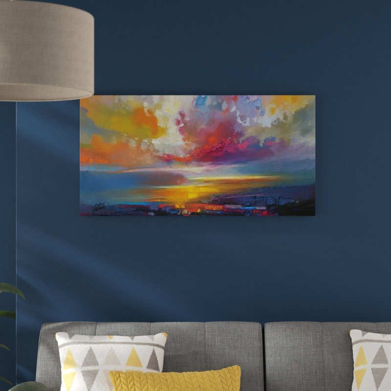 Uig Cloud by Scott Naismith - Painting, Paper