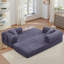 80,7 po. Canapé-lit Corduroy 80 po-1436980777