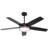 52" Modern Ceiling Fan with Lights and Remote, Black Ceiling Fan with Reversible Blades-2139063029-2139063028