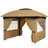 Elegant Design Gazebo,Double Roof Patio Gazebo With Curtains,Church Windows,For Outdoor-123312061