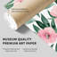 Impression florale sans cadre-775077361