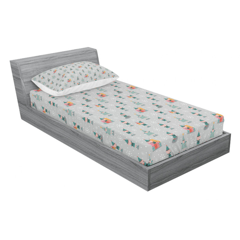 Microfiber Sheet Set, Twin XL Sheet Set with Fitted Sheet