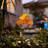 42"H Fall Metal Pumpkins Stack Yard Stake
