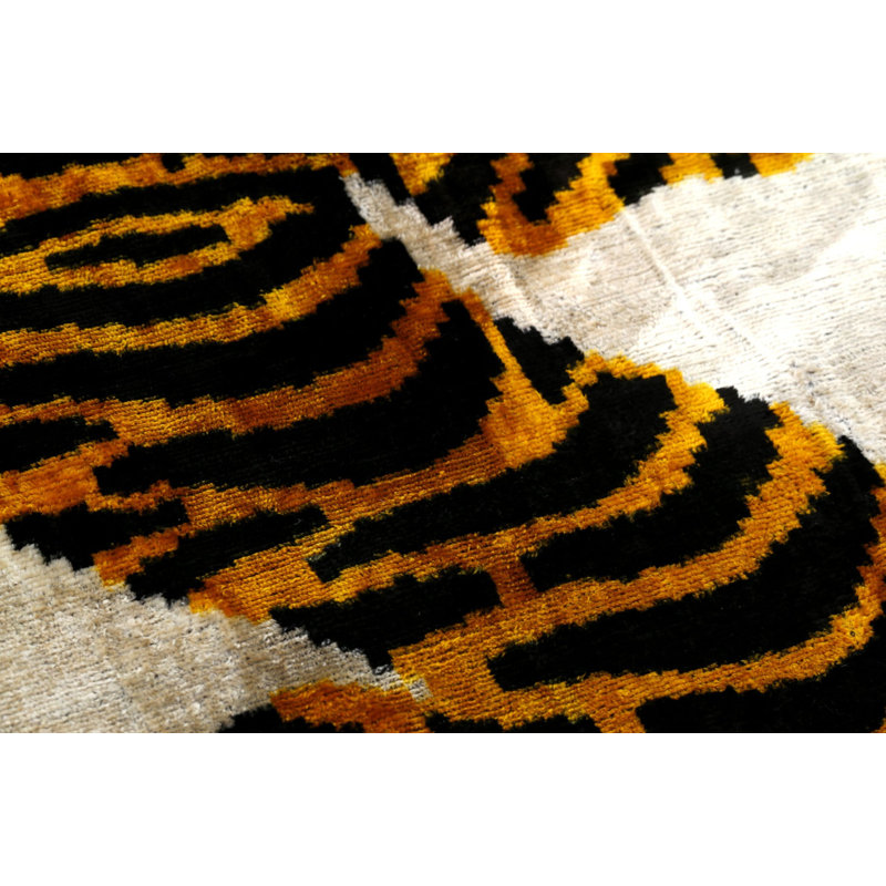 Animal Print Velvet Throw Pillow