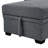76.5" Linen Blend Upholstered Sectional With Pullout Bed And Chaise Storage-1316640153