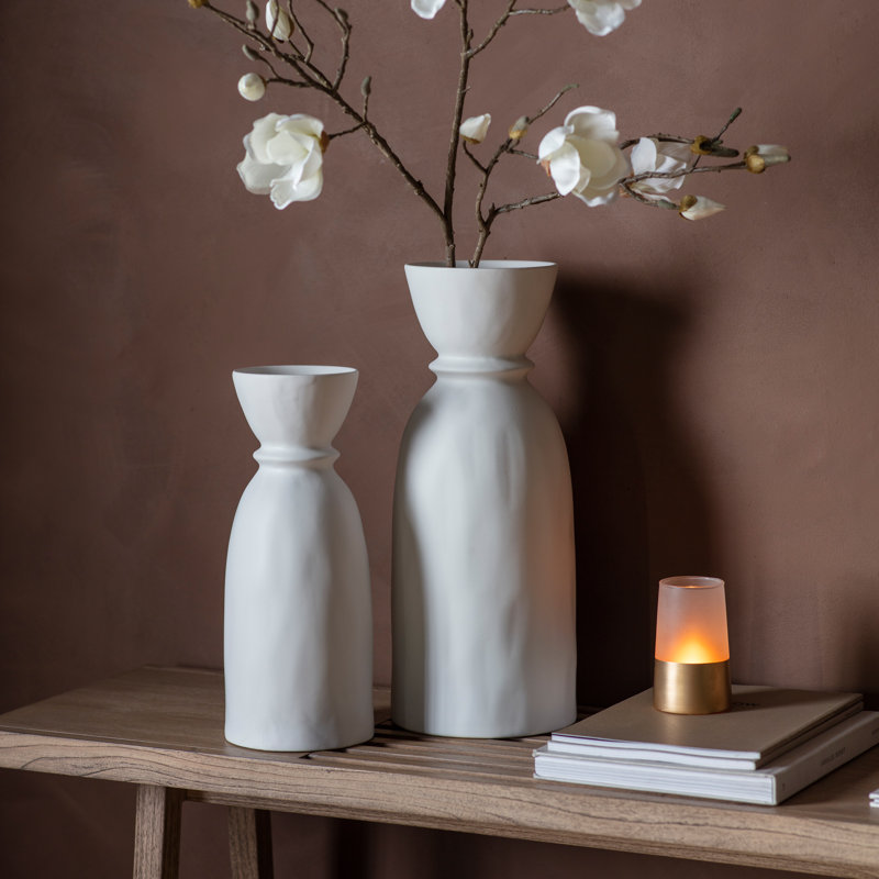 Bithlo Stoneware Table Vase, 38cm H x 15cm W x 15cm D