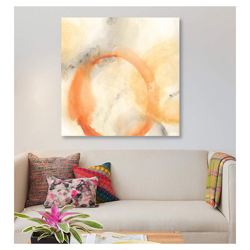 « implicite i », impression sur toile, H 48 po x l 48 po x P 1,5 po