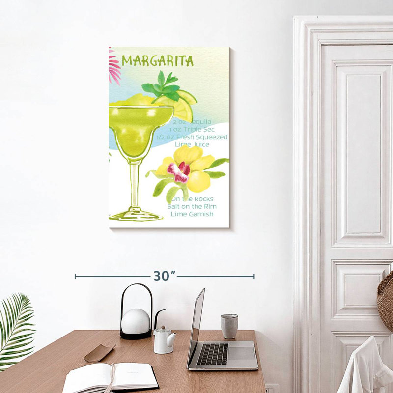 Escapade tropicale Yarlin III, H 30 po x l 20 po