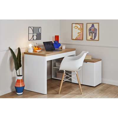 Arriaga L-Shape Executive Desk