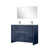 Blanc / bleu marine / chrome