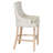 Clydean Solid Wood Accent Stool