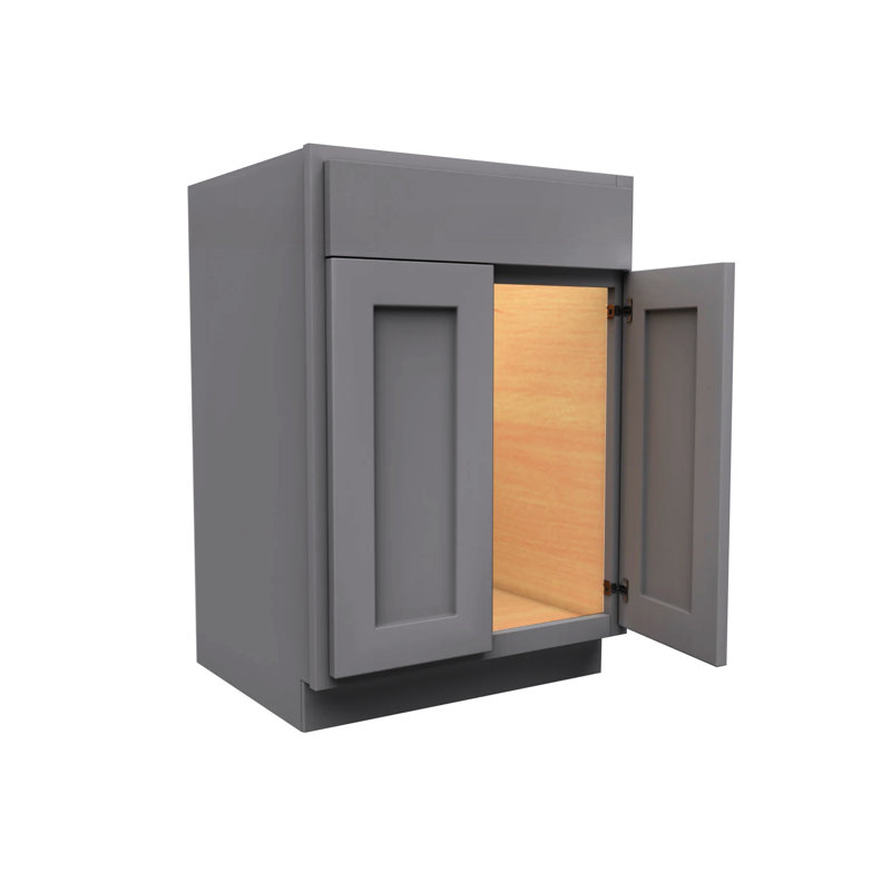 Armoire pour lavabo prête à expédier, Shacker gris, 36"