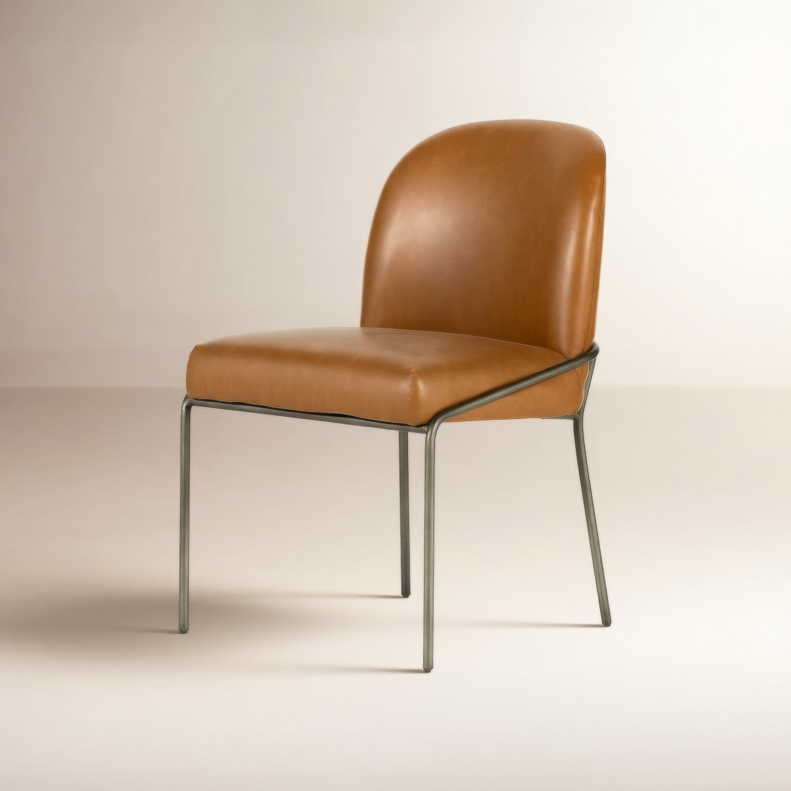 Laina Dining Chair, Sierra Butterscotch Faux Leather