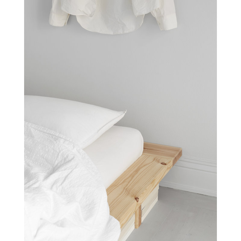 Japan Bed Frame, FSC certified pine wood, Made in Europe, Scandinavian Design, choose your size and color
