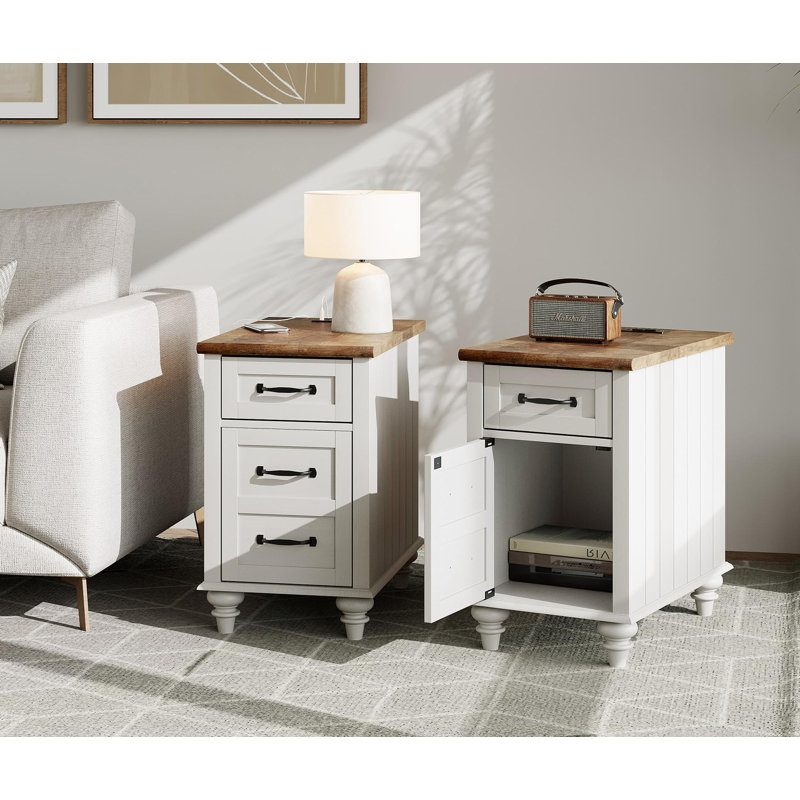 Scarlett Coffee Table Set, 4 pièces: 2 tables de bout 3 t, console, table ba