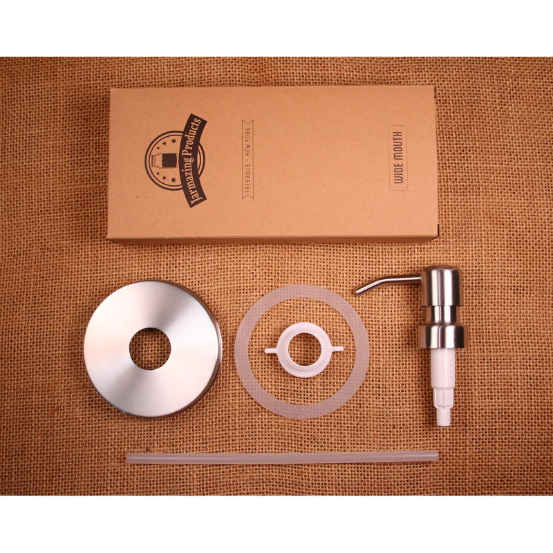 Soap Dispenser, Stainless Steel