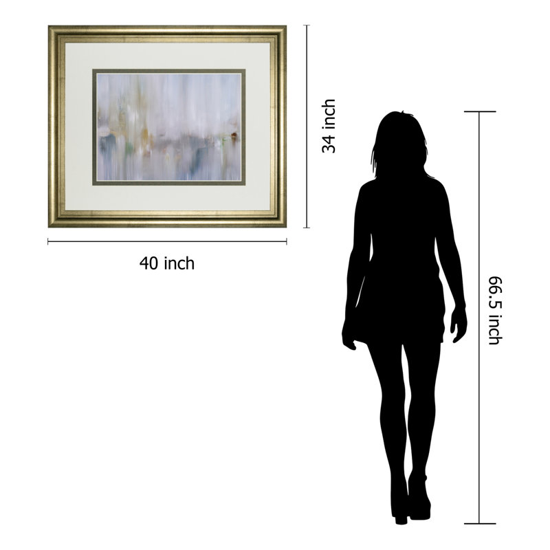 Infinite Reflections Wall Art - 34" x 40" - Gold Frame