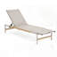 Chaise longue d'extérieur Aluminun