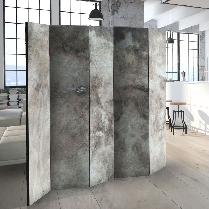 Celesse Solid Wood Folding Room Divider, 5