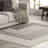 Sofya Abstract Striped Reversible Machine Washable Area Rug-312774716