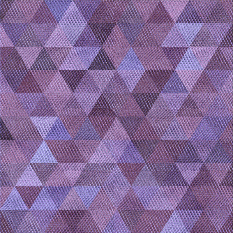 Tapis mauve à motif géométrique Branford, Carré 6 pi