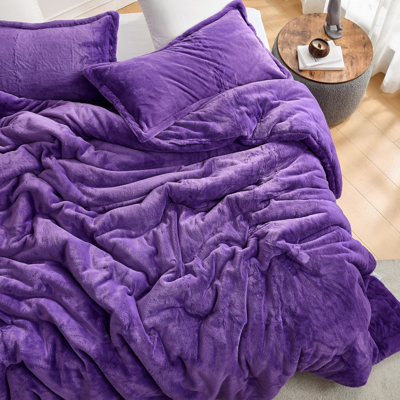 Ensemble d'édredon surdimensionné Love Thick - Chunky Bunny, Grand édredon + 2 taies décoratives standard, Orange