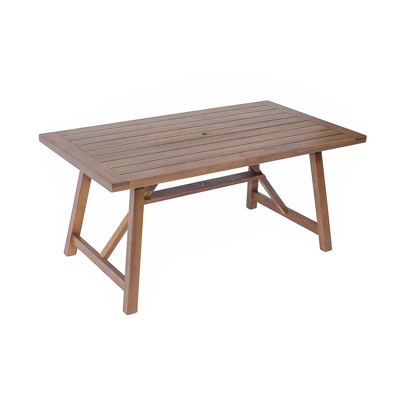 Acari Acacia Solid Wood Dining Table