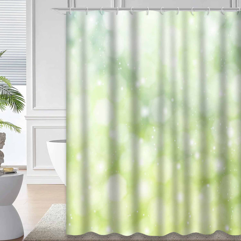 Rideau de douche Spring Green, L 72 po x l 72 po