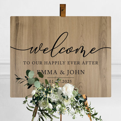 Wood Backdrops & Signs